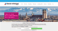 Desktop Screenshot of liberaler-mittelstand-bayern.de