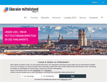 Tablet Screenshot of liberaler-mittelstand-bayern.de